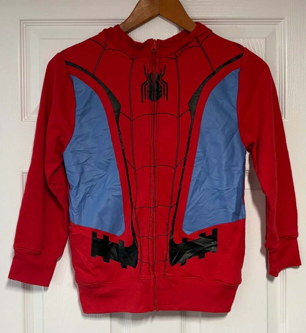 Marvel Spider-Man Far From Home Size MD M Zip-Up Hoodie